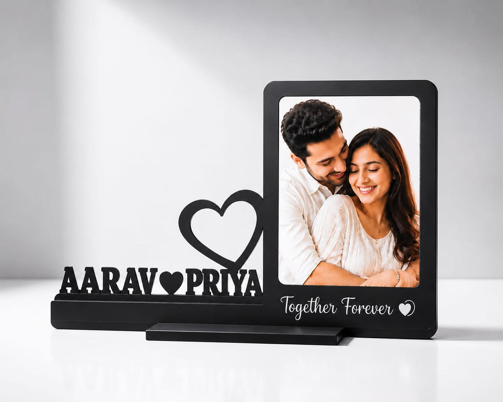 Personalized Photo Frame with Name & Custom Message