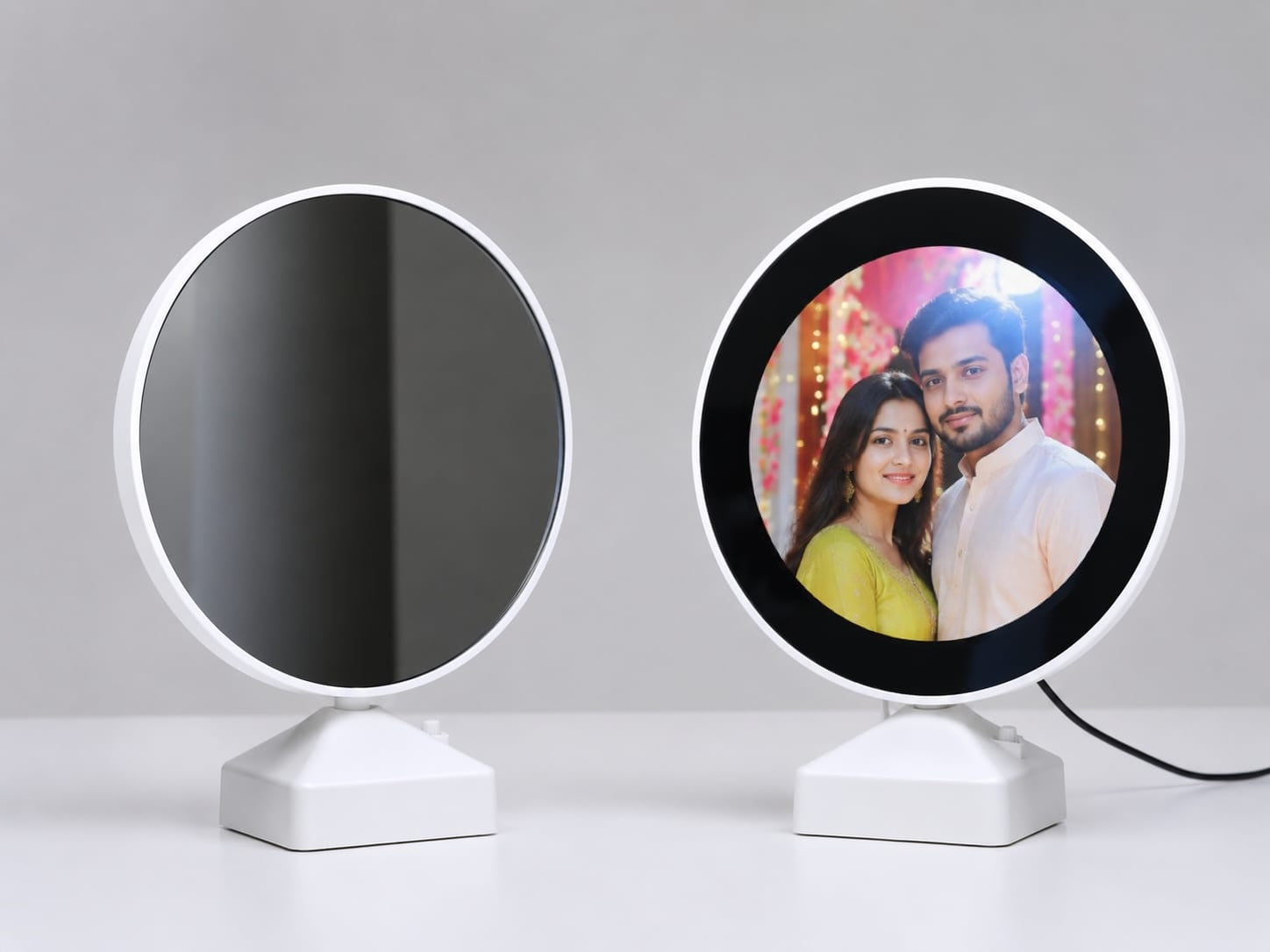 Magic Mirror with custom photo frame