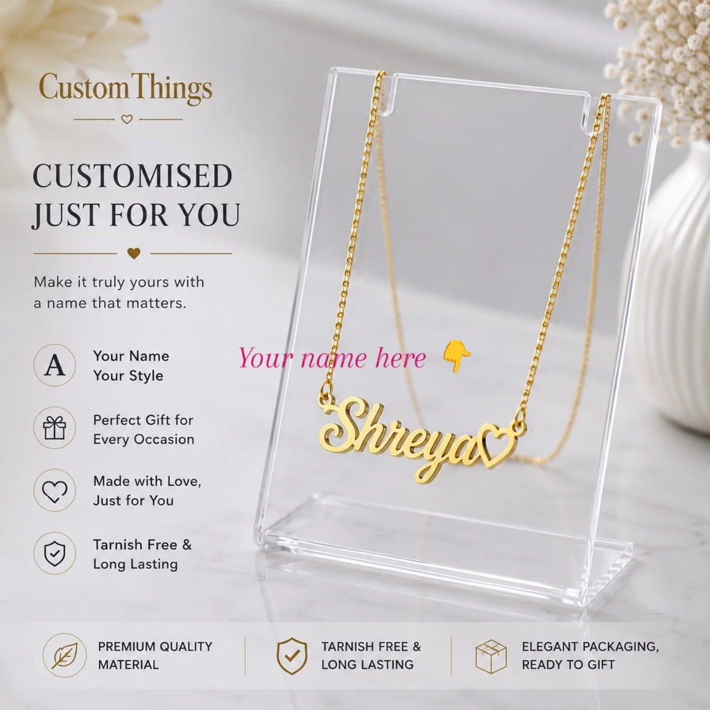 Custom Name Pendant