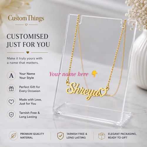 Custom Name Pendant