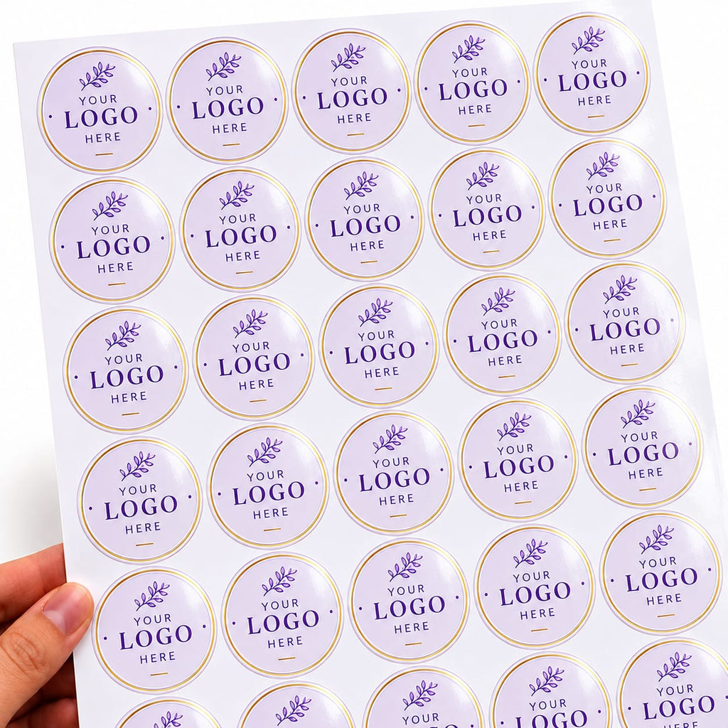 Custom Logo Stickers for Packaging (2 inch)
