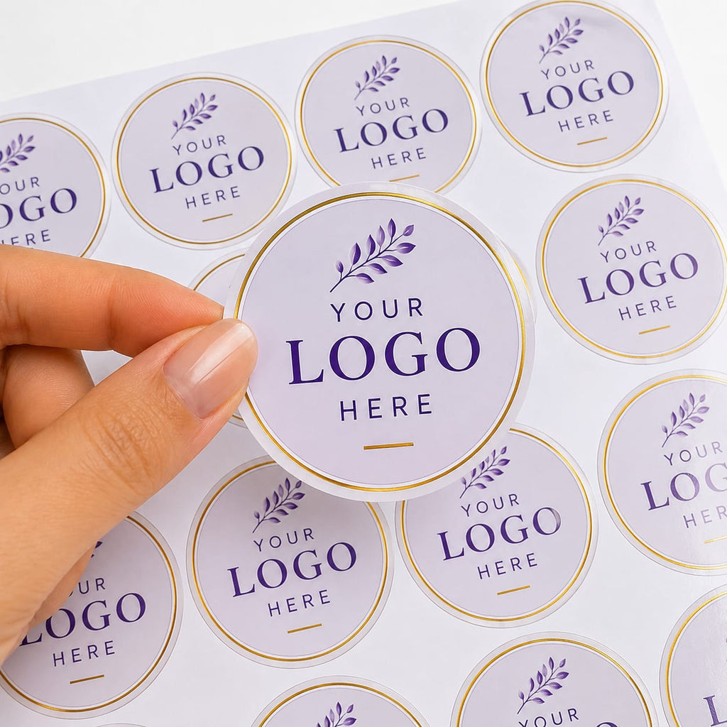 Custom Logo Stickers for Packaging (2 inch)