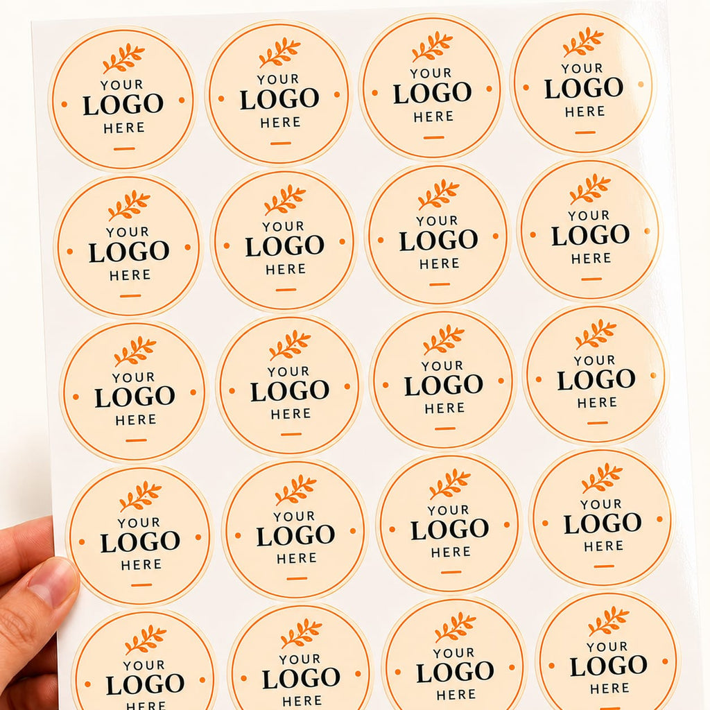 Custom Logo Stickers for Packaging (2.5 inch)