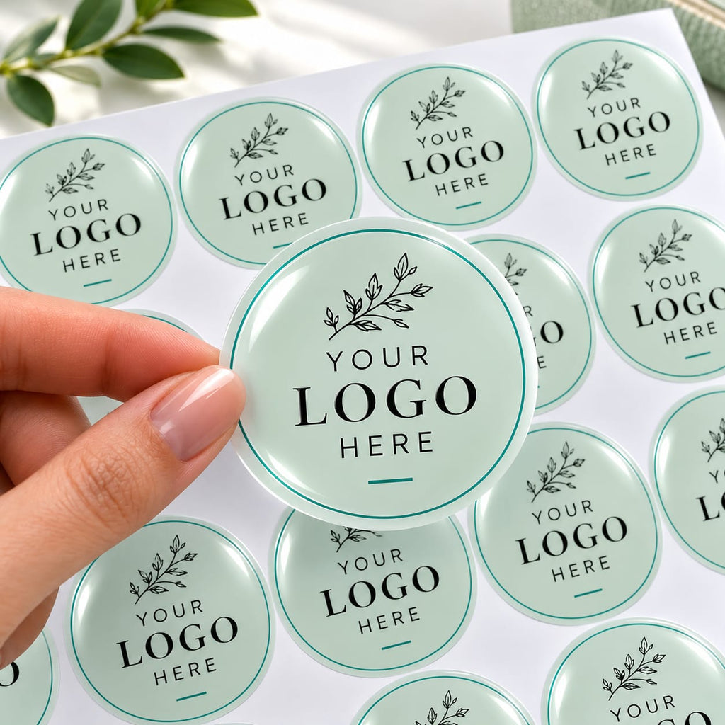 Custom Plastic Stickers (Non-Tearable & Waterproof)