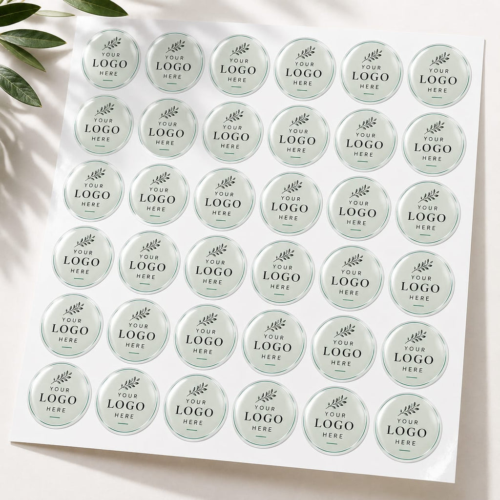Custom Plastic Stickers (Non-Tearable & Waterproof)