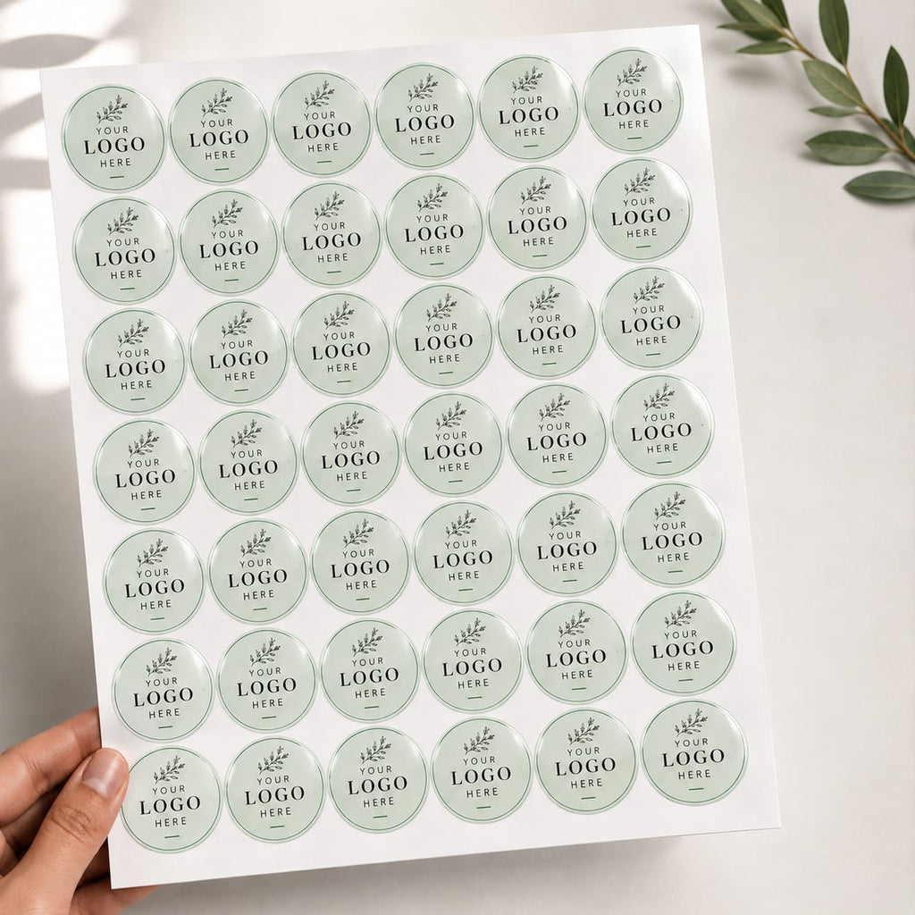 Custom Plastic Stickers (Non-Tearable & Waterproof)