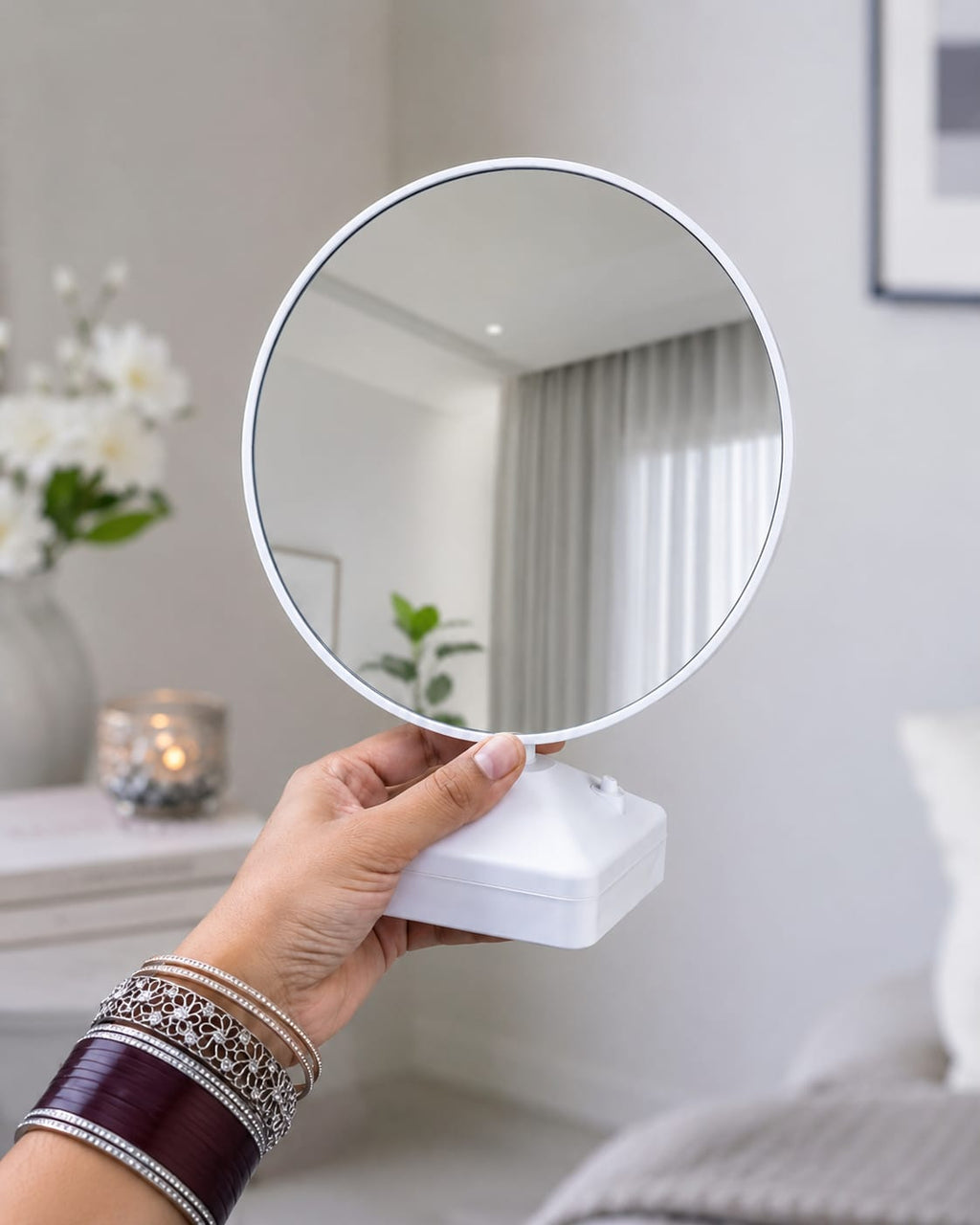 Magic Mirror with custom photo frame