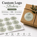 Custom Logo Stickers for Packaging (1.5 inch)