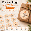 Custom Logo Stickers for Packaging (2.5 inch)